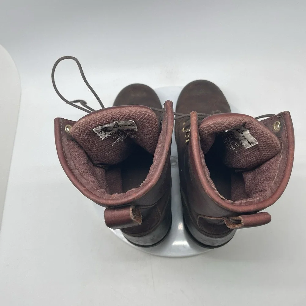 Chippewa Boots Mens 8 M SportIlity Insulated Loggers 73026 Oxblood Work Shoes
